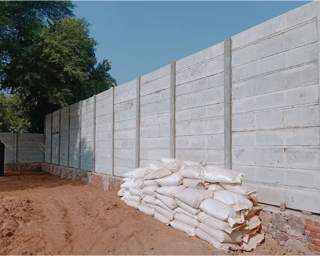 Construction site and civil infrastructure work